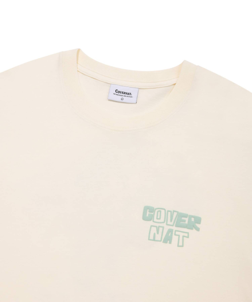 COVERNAT(カバーナット)の「フラワーベースTシャツアイボリー(Tシャツ/カットソー・レディース・その他・LARGE/MEDIUM/SMALL/X-LARGE)」の3枚目の写真