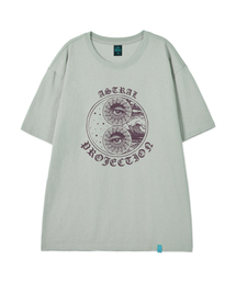 [ミスティックアイ]コットンルーズフィット半袖Tシャツ_ダスティミント