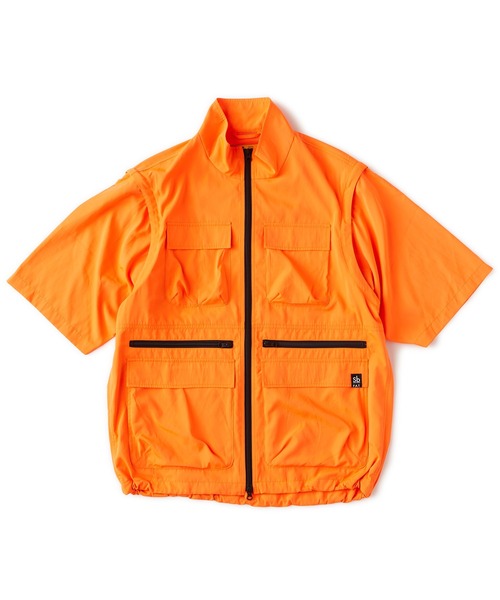 FAT(エフエイティー)の「Pb.Gp.Sb. "QUADRUPLE"(シャツ/ブラウス・メンズ・ブルー/ブラック/オレンジ・JUMBO(XXL)/FAT(XL)/SKINNY(L)/TITCH(M))」の3枚目の写真