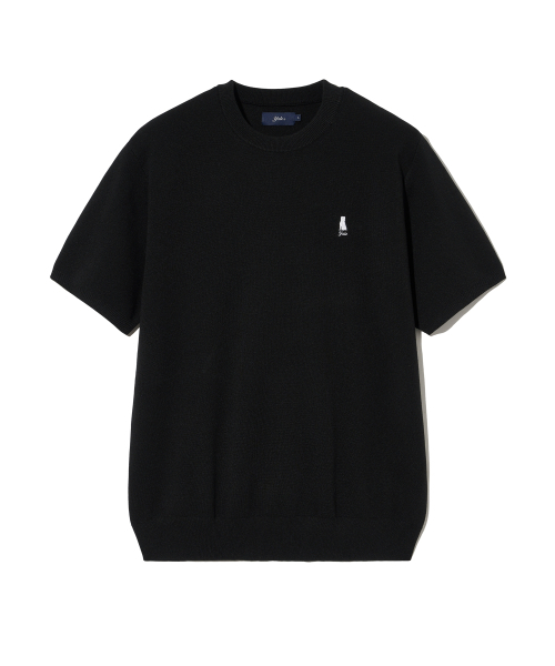 YALE(イェール)の「コンフォートクールラウンド半袖ニットブラック(Tシャツ/カットソー・レディース・その他・MEDIUM/SMALL/X-LARGE/LARGE)」の3枚目の写真