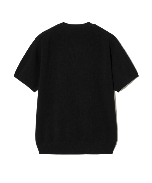 YALE(イェール)の「コンフォートクールラウンド半袖ニットブラック(Tシャツ/カットソー・レディース・その他・MEDIUM/SMALL/X-LARGE/LARGE)」の4枚目の写真