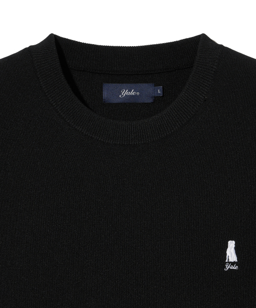 YALE(イェール)の「コンフォートクールラウンド半袖ニットブラック(Tシャツ/カットソー・レディース・その他・MEDIUM/SMALL/X-LARGE/LARGE)」の5枚目の写真