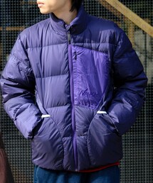 NANGA ネイビー ダウンジャケット M NANGA/ナンガ MAZENO RIDGE JACKET ダウンジャケット（ダウン