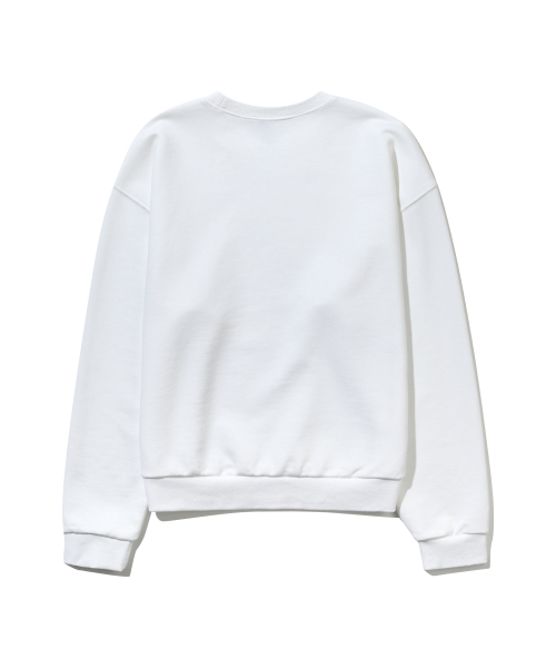 URBANSTOFF(アーバンストッフ)の「フレッシャークロップスウェットシャツ(ホワイト)(スウェット・レディース・その他・LARGE/MEDIUM)」の2枚目の写真