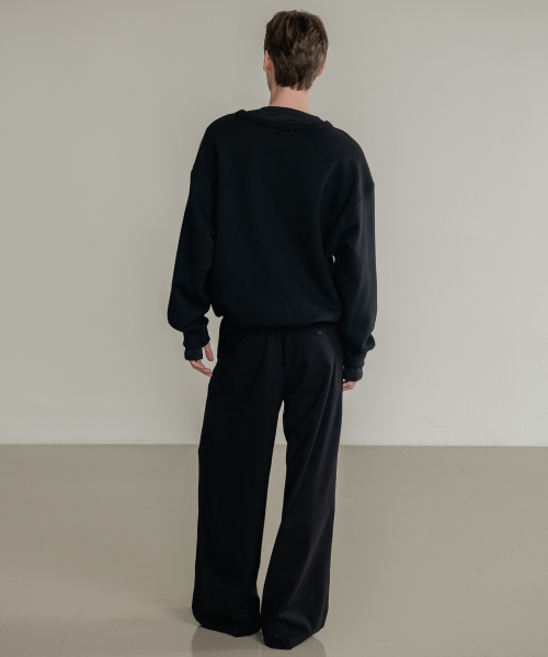 SSIN AND LEE（シンアンドリー）の「ソリブ ウィンター コットンスウェットシャツ ブラック（スウェット・メンズ・その他・MEDIUM/LARGE）」の4枚目の写真