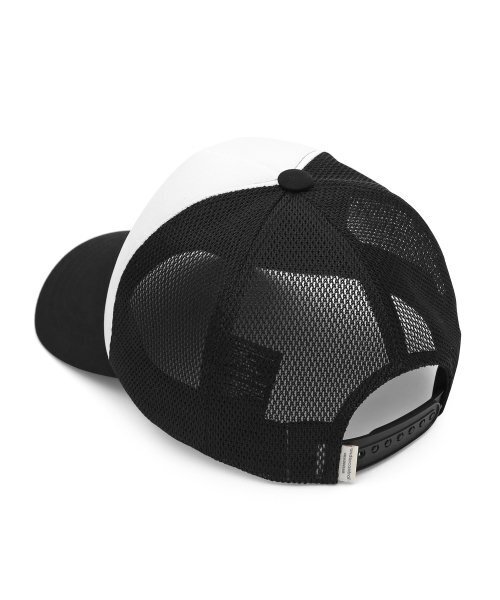UNDERCONTROL（アンダーコントロール）の「夏メッシュ日焼け防止ロゴ配色ボールキャップ男女共用野球帽SIGNATURE / MESH TRUCKER B B / BLACK（キャップ・メンズ・その他・FREE）」の2枚目の写真