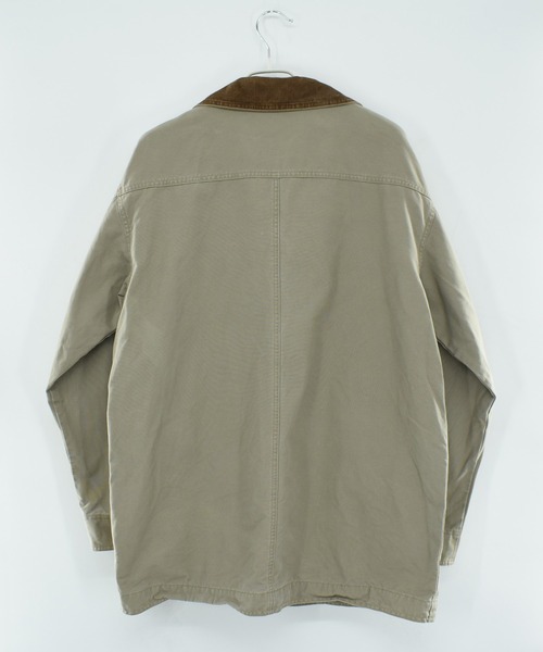 L.L.Bean(エルエルビーン)の「【USED】90’s L.L.Bean ハンティングジャケット(カバーオール・メンズ・ベージュ・LARGE)」の9枚目の写真