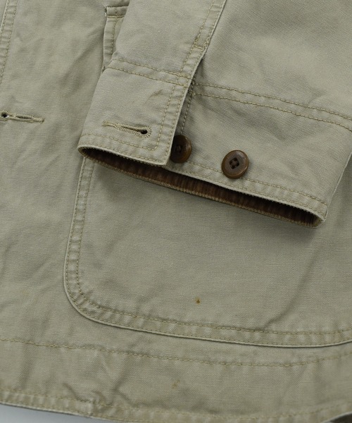 L.L.Bean(エルエルビーン)の「【USED】90’s L.L.Bean ハンティングジャケット(カバーオール・メンズ・ベージュ・LARGE)」の3枚目の写真
