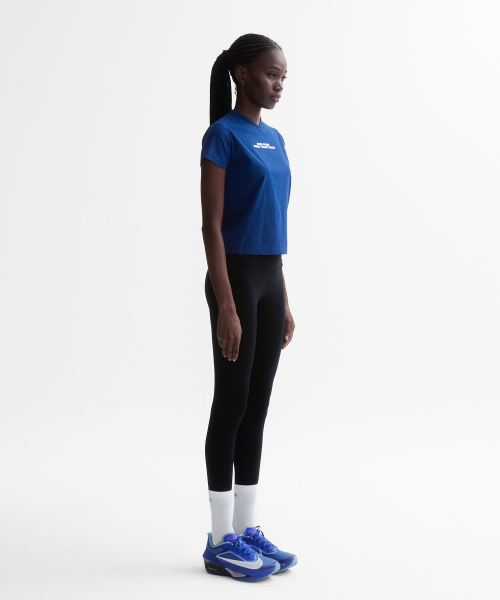MENASOO(ミナス)の「VENODE Runfree Crop Tshirts_Blue (Crop Fit)(Tシャツ/カットソー・レディース・ブルー・1/2)」の7枚目の写真