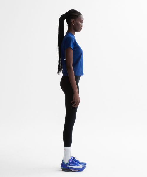 MENASOO(ミナス)の「VENODE Runfree Crop Tshirts_Blue (Crop Fit)(Tシャツ/カットソー・レディース・ブルー・1/2)」の8枚目の写真