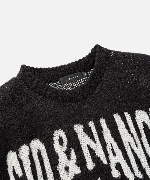 VASTIC(バスティック)の「ラブキルズブラシニット_ブラック(ニット/セーター・メンズ・その他・LARGE/MEDIUM/X-LARGE)」の4枚目の写真