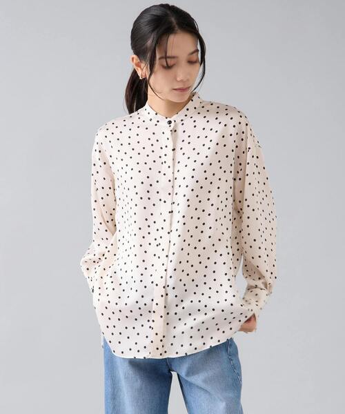 Liesse（リエス）の「ボウタイブラウス（シャツ/ブラウス・レディース・ホワイト/ブラック・FREE）」の10枚目の写真