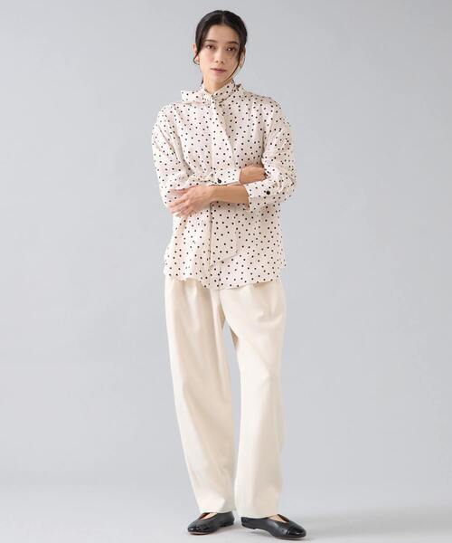 Liesse（リエス）の「ボウタイブラウス（シャツ/ブラウス・レディース・ホワイト/ブラック・FREE）」の15枚目の写真