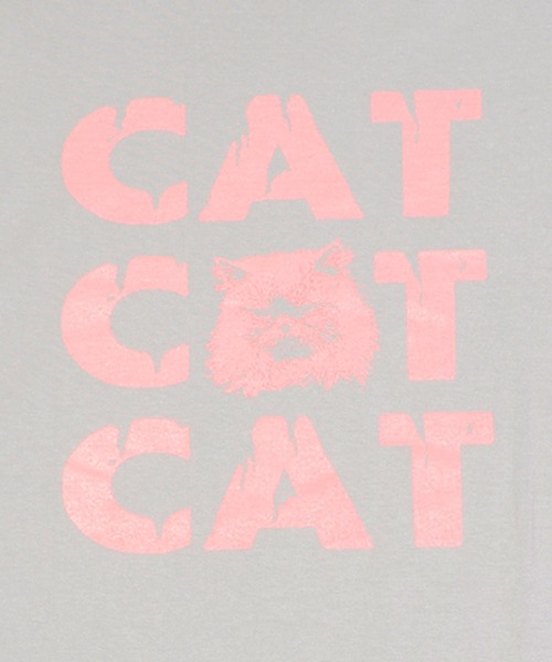 MILKBOY(ミルクボーイ)の「CAT CAT CAT Tシャツ(Tシャツ/カットソー・レディース・C/B/A・M/L)」の10枚目の写真