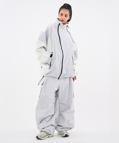 DOLL OUTERWEAR（ドラ アウターウェア）の「[DOLL x DUMDIDUM] 2526 ビタジャケット&パンツセット L.GRAY 男女共用（セットアップ・レディース・その他・SMALL/MEDIUM/LARGE/X-LARGE）」の13枚目の写真