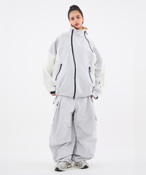 DOLL OUTERWEAR（ドラ アウターウェア）の「[DOLL x DUMDIDUM] 2526 ビタジャケット&パンツセット L.GRAY 男女共用（セットアップ・レディース・その他・SMALL/MEDIUM/LARGE/X-LARGE）」の14枚目の写真