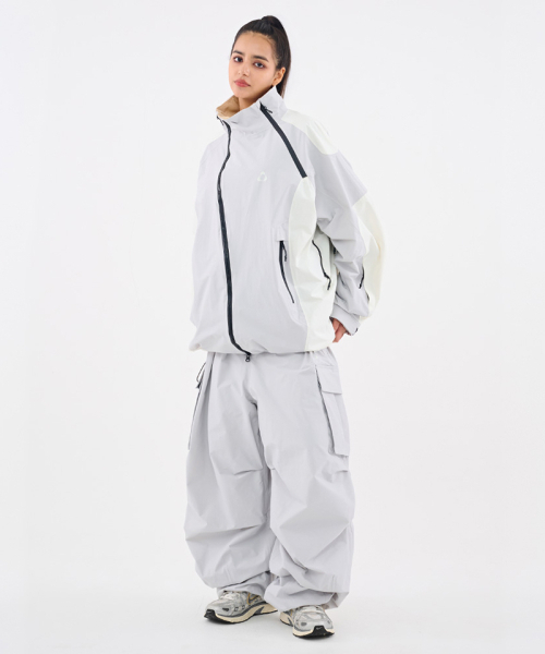 DOLL OUTERWEAR（ドラ アウターウェア）の「[DOLL x DUMDIDUM] 2526 ビタジャケット&パンツセット L.GRAY 男女共用（セットアップ・レディース・その他・SMALL/MEDIUM/LARGE/X-LARGE）」の15枚目の写真
