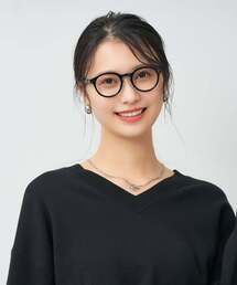 Zoff（ゾフ）の「ボストン型 メガネ｜中顔面短縮みえメガネ 小さめサイズ 眼鏡 伊達めがね 度付き（レンズ交換券付き） 度なし ユニセックス｜Zoff｜CLASSIC（メガネ）」