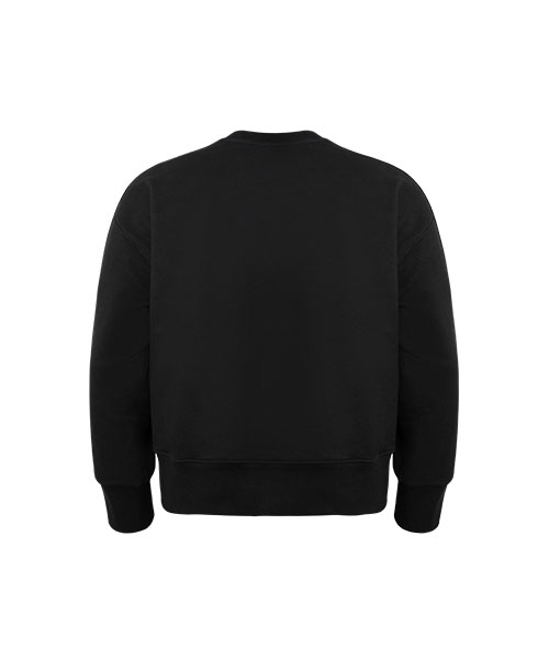 CHILLSA(チルサ)の「4-season Crop Sweatshirts_Black(スウェット・レディース・ブラック・1/2)」の3枚目の写真