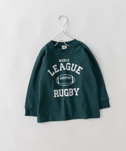 DRC branshes(ディーアールシーブランシェス)の「【DRC】アソートグラフィック長袖Tシャツ(Tシャツ/カットソー・キッズ・ダークグリーン/ブルー/フューシャピンク/チャコールグレー/ブラック/アイボリー/ブルーグレー/ホワイト/ラベンダー/ネイビー/その他1/オレンジ/その他2/その他3・100/110/120/130/140/150/160)」の6枚目の写真