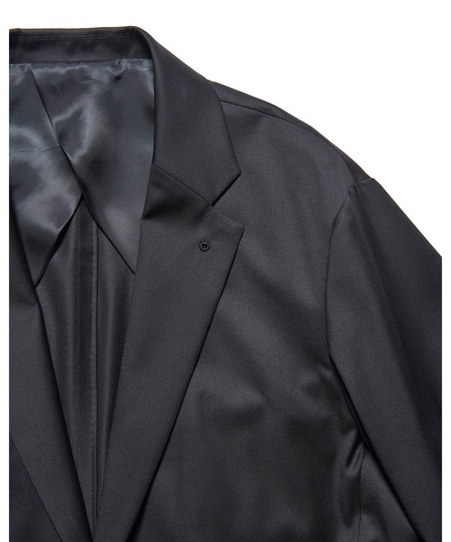 SOPHNET.（ソフネット）の「LORO PIANA 2BUTTON JACKET（テーラードジャケット・メンズ・ブラック/グレー・1/2/3/4/5）」の6枚目の写真