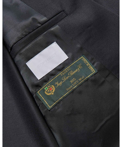 SOPHNET.（ソフネット）の「LORO PIANA 2BUTTON JACKET（テーラードジャケット・メンズ・ブラック/グレー・1/2/3/4/5）」の8枚目の写真