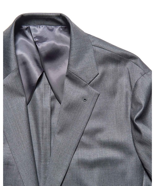 SOPHNET.（ソフネット）の「LORO PIANA 2BUTTON JACKET（テーラードジャケット・メンズ・ブラック/グレー・1/2/3/4/5）」の13枚目の写真