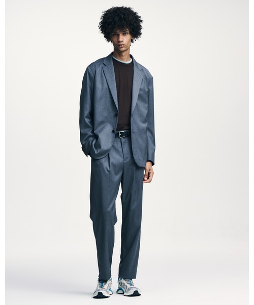 SOPHNET.（ソフネット）の「LORO PIANA 2BUTTON JACKET（テーラードジャケット・メンズ・ブラック/グレー・1/2/3/4/5）」の11枚目の写真