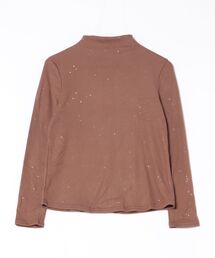 histoire（イストワール）の「ラメ付きハイネックカットソー（Tシャツ/カットソー）」