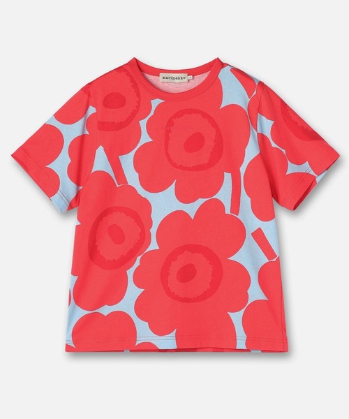 marimekko（マリメッコ）の「【kioski】Erna Unikko / t-shirt（Tシャツ/カットソー・レディース・レッド・X-LARGE/LARGE/MEDIUM/SMALL/X-SMALL）」の5枚目の写真