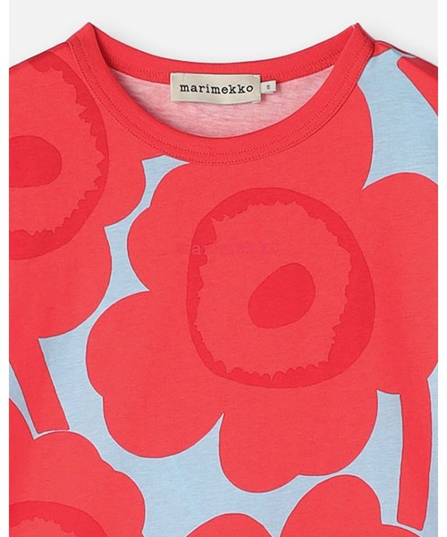 marimekko（マリメッコ）の「【kioski】Erna Unikko / t-shirt（Tシャツ/カットソー・レディース・レッド・X-LARGE/LARGE/MEDIUM/SMALL/X-SMALL）」の7枚目の写真