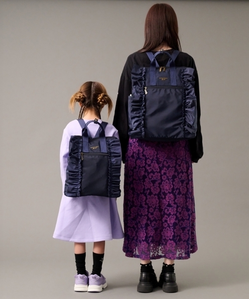 背負うリフレクターフリルリュックBIG（バックパック/リュック）｜ANNA