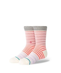 STANCE（スタンス）の「【STANCE/スタンス】SUNSHINE STRIPE KIDS キッズボーダークルーソックス（ソックス/靴下）」