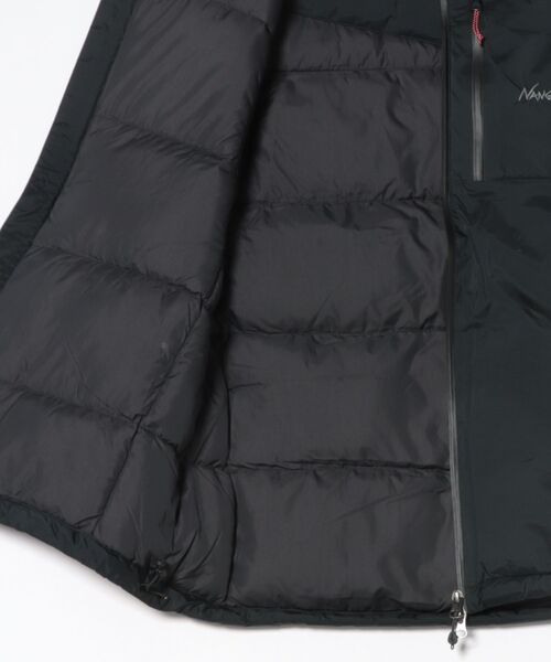 NANGA（ナンガ）の「【NANGA】AURORA TEX STAND COLLAR DOWN VEST（ダウンベスト・メンズ・ブラック・M）」の2枚目の写真