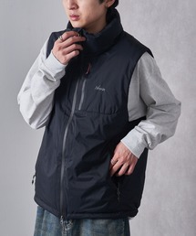 NANGA(�i���K)�́yNANGA�zAURORA TEX STAND COLLAR DOWN VEST(�_�E���x�X�g)