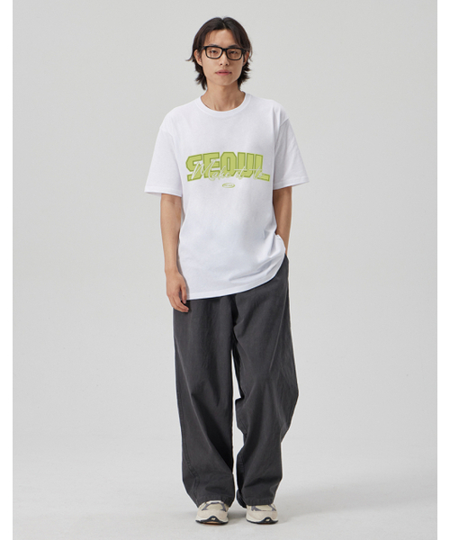 MAKEITTO（メイキット）の「[SEOUL] CREW NECK TEE_WHITE（Tシャツ/カットソー・メンズ・その他・MEDIUM/LARGE/X-LARGE/XX-LARGE）」の5枚目の写真