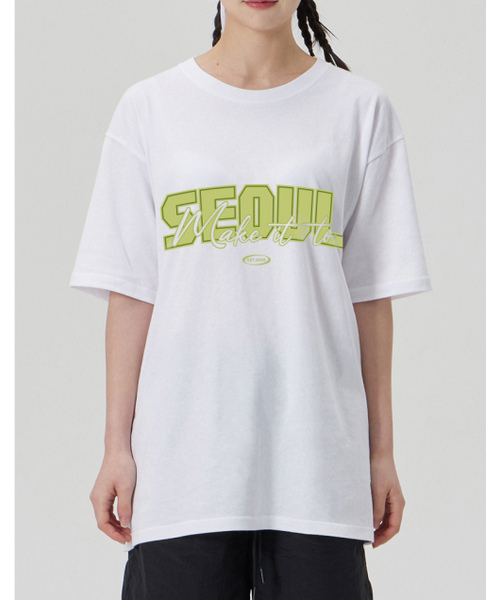 MAKEITTO（メイキット）の「[SEOUL] CREW NECK TEE_WHITE（Tシャツ/カットソー・メンズ・その他・MEDIUM/LARGE/X-LARGE/XX-LARGE）」の7枚目の写真