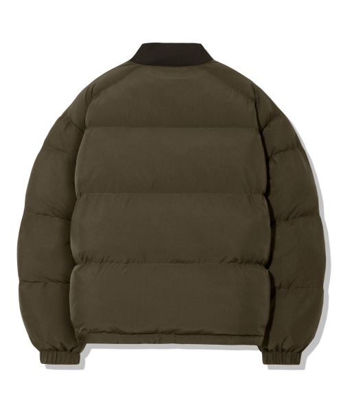 TRILLION(トリリオン)の「レザー パッチ プッパー ダウン (KHAKI)(ダウンジャケット/コート・レディース・その他・M/L/XL)」の5枚目の写真
