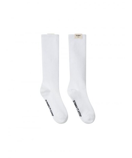 GLOWNY(グロウニ―)の「EVERYDAY G SOCKS 2.0 (WHITE)(ソックス/靴下・レディース・その他・FREE)」の1枚目の写真