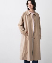 Dessin（デッサン）の「シャンブレースプリングコート（ステンカラーコート）」