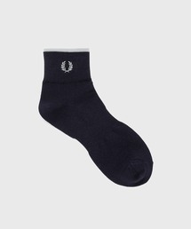 FRED PERRY（フレッドペリー）の「Single Tipped Short Socks／シングルティップラインショートソックス（ソックス/靴下）」