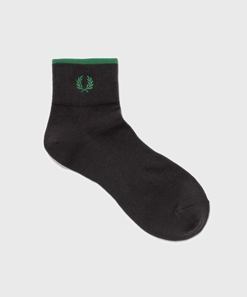 FRED PERRY(フレッドペリー)の「Single Tipped Short Socks/シングルティップラインショートソックス(ソックス/靴下・メンズ・ブラック系その他/ブラック/ホワイト/ネイビー/ネイビー系/グレー/ベージュ・4-6/6-8)」の5枚目の写真