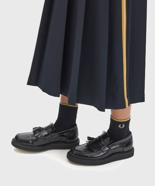 FRED PERRY(フレッドペリー)の「Single Tipped Short Socks/シングルティップラインショートソックス(ソックス/靴下・メンズ・ブラック系その他/ブラック/ホワイト/ネイビー/ネイビー系/グレー/ベージュ・4-6/6-8)」の9枚目の写真