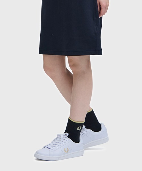 FRED PERRY(フレッドペリー)の「Single Tipped Short Socks/シングルティップラインショートソックス(ソックス/靴下・メンズ・ブラック系その他/ブラック/ホワイト/ネイビー/ネイビー系/グレー/ベージュ・4-6/6-8)」の8枚目の写真