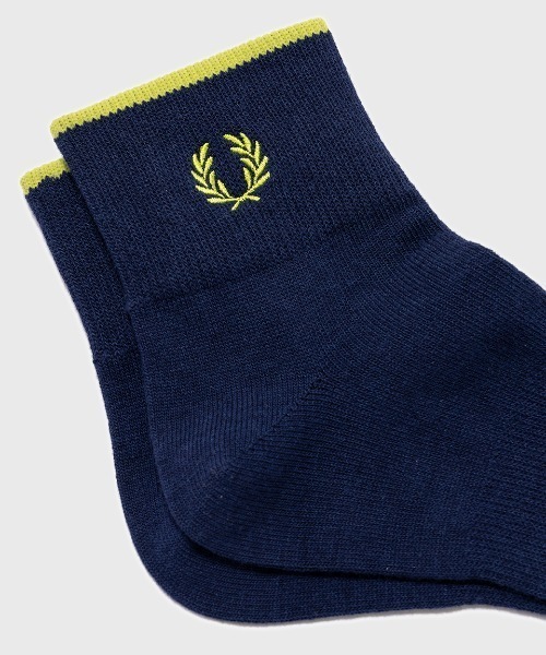 FRED PERRY(フレッドペリー)の「Single Tipped Short Socks/シングルティップラインショートソックス(ソックス/靴下・メンズ・ブラック系その他/ブラック/ホワイト/ネイビー/ネイビー系/グレー/ベージュ・4-6/6-8)」の8枚目の写真