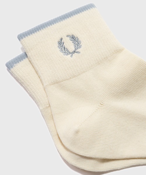 FRED PERRY(フレッドペリー)の「Single Tipped Short Socks/シングルティップラインショートソックス(ソックス/靴下・メンズ・ブラック系その他/ブラック/ホワイト/ネイビー/ネイビー系/グレー/ベージュ・4-6/6-8)」の10枚目の写真