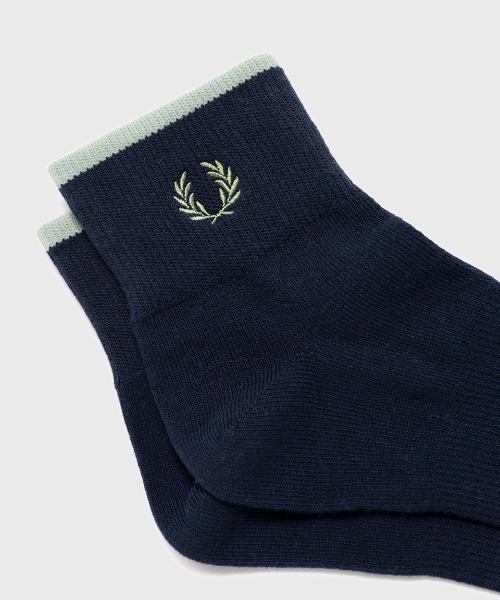 FRED PERRY(フレッドペリー)の「Single Tipped Short Socks/シングルティップラインショートソックス(ソックス/靴下・メンズ・ブラック系その他/ブラック/ホワイト/ネイビー/ネイビー系/グレー/ベージュ・4-6/6-8)」の21枚目の写真