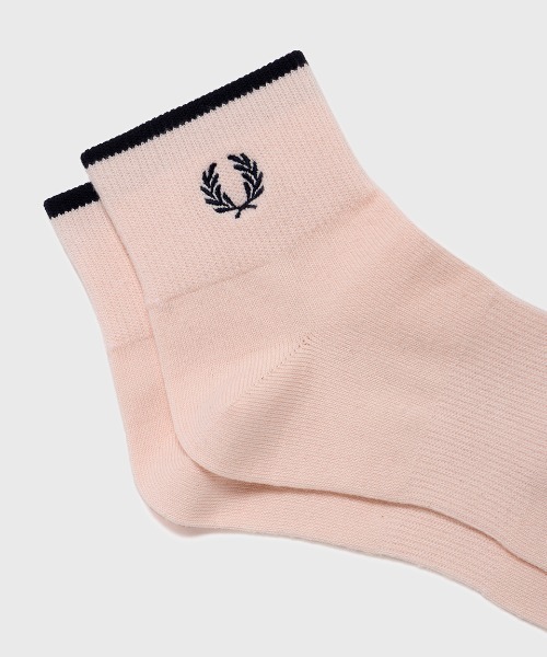 FRED PERRY(フレッドペリー)の「Single Tipped Short Socks/シングルティップラインショートソックス(ソックス/靴下・メンズ・ブラック系その他/ブラック/ホワイト/ネイビー/ネイビー系/グレー/ベージュ・4-6/6-8)」の18枚目の写真