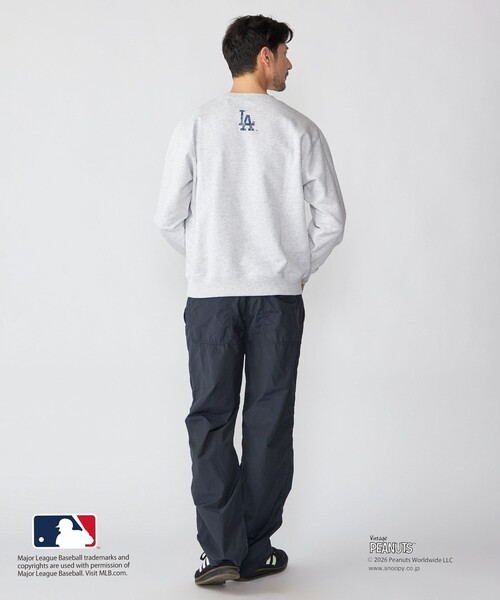 SHIPS（シップス）の「SHIPS: PEANUTS×MLB スウェット（スウェット・メンズ・ライトグレー/ダークグレー/ネイビー・SMALL/MEDIUM/LARGE/X-LARGE）」の8枚目の写真