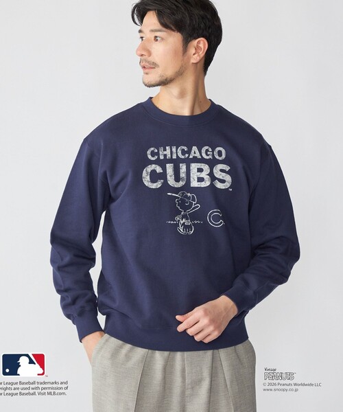 SHIPS（シップス）の「SHIPS: PEANUTS×MLB スウェット（スウェット・メンズ・ライトグレー/ダークグレー/ネイビー・SMALL/MEDIUM/LARGE/X-LARGE）」の17枚目の写真